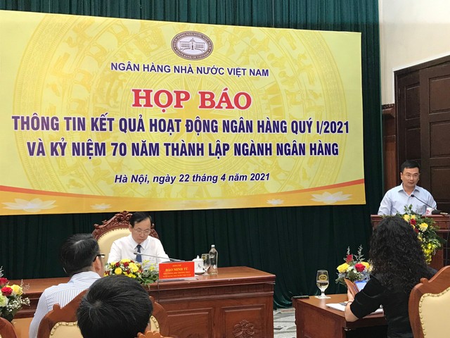 Ông Phạm Thanh Hà chia sẻ nội dung về hoạt động của chính sách tiền tệ