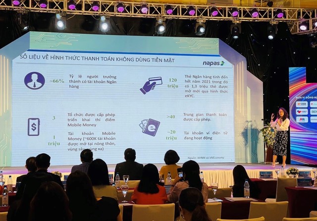 Đến thời điểm hiện tại, 66% người Việt Nam trưởng thành có tài khoản thanh toán tại tổ chức tín dụng, Đến thời điểm hiện tại, 66% người Việt Nam trưởng thành có tài khoản thanh toán tại tổ chức tín dụng,