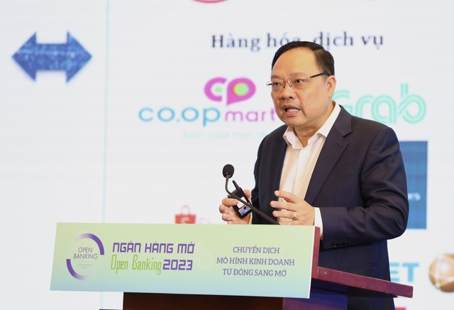 Ông Phạm Anh Tuấn, Vụ Trưởng Vụ Thanh toán, Ngân hàng Nhà nước phát biểu tại sự kiện Ông Phạm Anh Tuấn, Vụ Trưởng Vụ Thanh toán, Ngân hàng Nhà nước phát biểu tại sự kiện