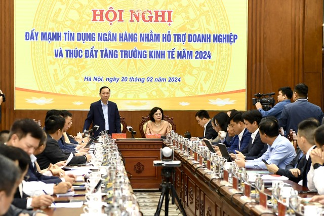 Phó Thống đốc Thường trực NHNN Việt Nam Đào Minh Tú phát biểu chỉ đạo tại Hội nghị Phó Thống đốc Thường trực NHNN Việt Nam Đào Minh Tú phát biểu chỉ đạo tại Hội nghị