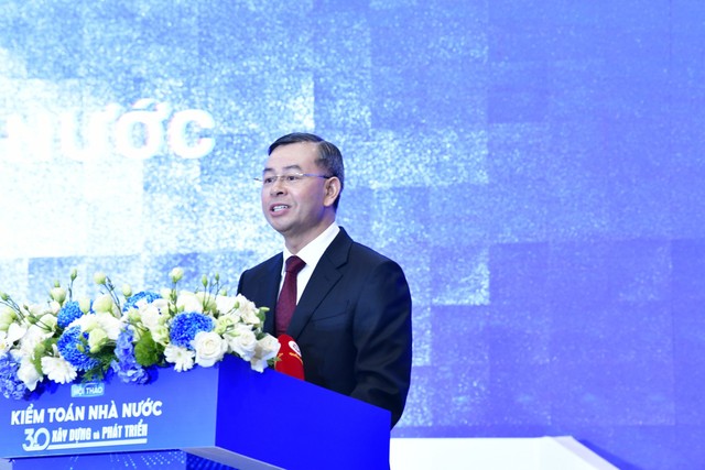 Ông Ngô Văn Tuấn, Tổng Kiểm toán nhà nước phát biểu tại Hội thảo Ông Ngô Văn Tuấn, Tổng Kiểm toán nhà nước phát biểu tại Hội thảo