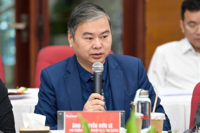 Ông Nguyễn Đức Lê, Phó trưởng phòng Nghiệp vụ quản lý thị trường, Cục Quản lý và Phát triển thị trường trong nước, Bộ Công Thương