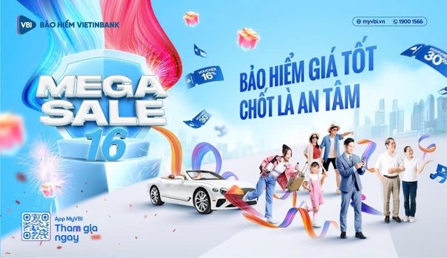 VBI triển khai MegaSale trên toàn quốc từ ngày 1/11 đến 31/12/2024 VBI triển khai MegaSale trên toàn quốc từ ngày 1/11 đến 31/12/2024