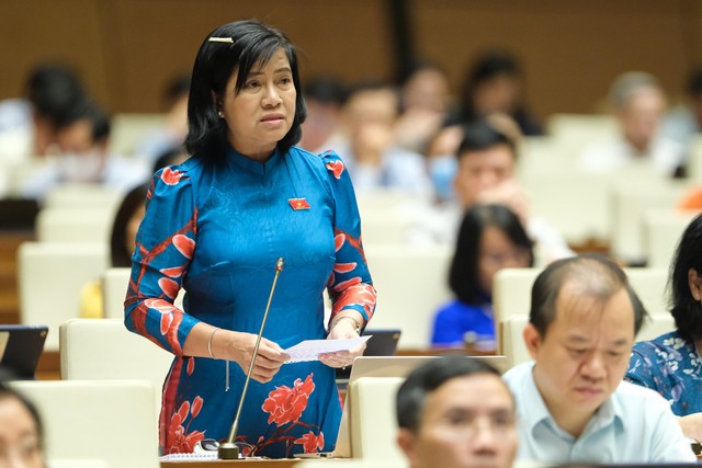 Đại biểu Nguyễn Thị Lệ Thuỷ (đoàn Bến Tre) Đại biểu Nguyễn Thị Lệ Thuỷ (đoàn Bến Tre)