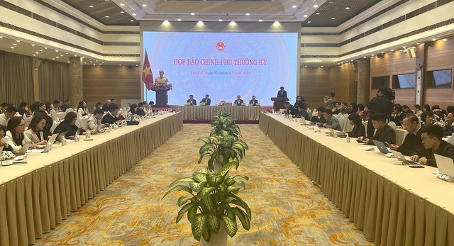 Toàn cảnh buổi họp báo