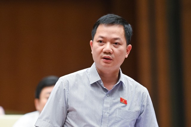 Đại biểu Trịnh Xuân An thảo luận chiều 10/6 Đại biểu Trịnh Xuân An thảo luận chiều 10/6