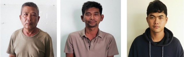 (Từ trái qua) Hồ Văn Sơn, Nguyễn Tấn Phong, Nguyễn Hoài Tâm (Từ trái qua) Hồ Văn Sơn, Nguyễn Tấn Phong, Nguyễn Hoài Tâm