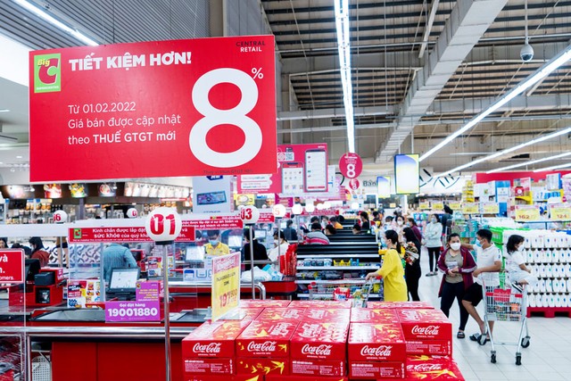 Việc giảm thuế VAT từ 10% xuống 8% cho một số nhóm ngành là một trong những điểm sáng của chính sách tài khoá mở rộng áp dụng trong năm 2022, 2023.