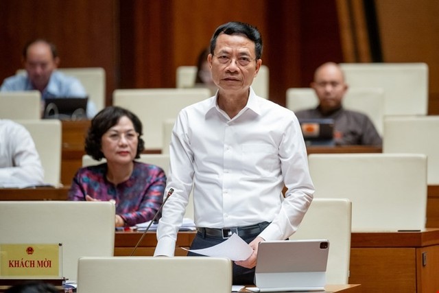 Bộ trưởng Bộ Thông tin và Truyền thông Nguyễn Mạnh Hùng Bộ trưởng Bộ Thông tin và Truyền thông Nguyễn Mạnh Hùng