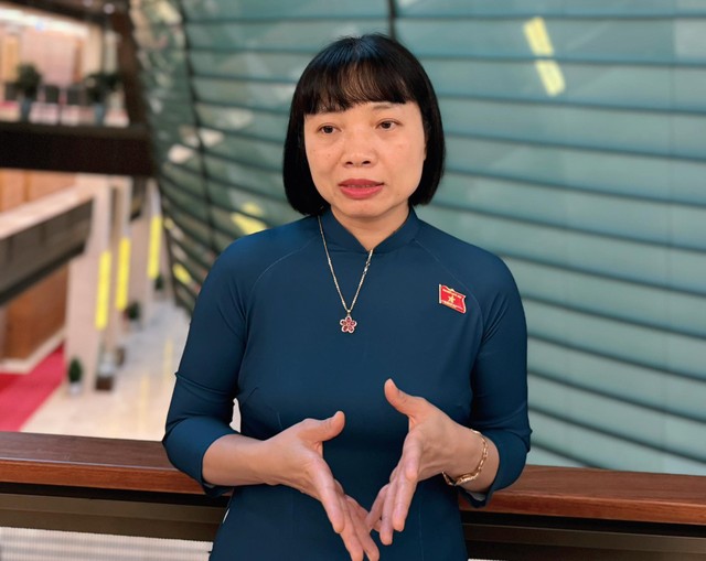 Đại biểu Nguyễn Thị Việt Nga (đoàn Hải Dương)