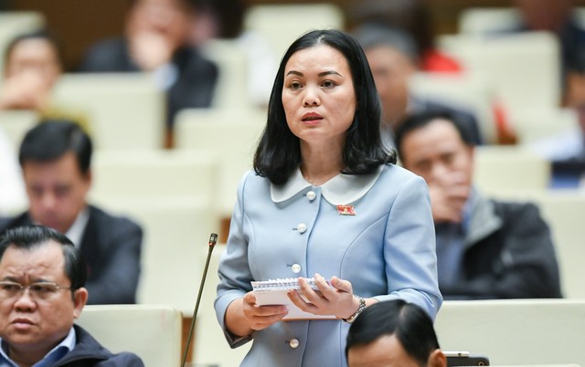 Đại biểu Huỳnh Thị Phúc, đoàn Bà Rịa - Vũng Tàu