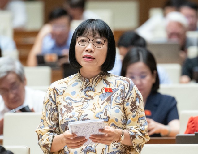 Đại biểu Nguyễn Thị Việt Nga (đoàn Hải Dương) đề nghị Quốc hội giám sát tối cao vấn đề môi trường. Đại biểu Nguyễn Thị Việt Nga (đoàn Hải Dương) đề nghị Quốc hội giám sát tối cao vấn đề môi trường.