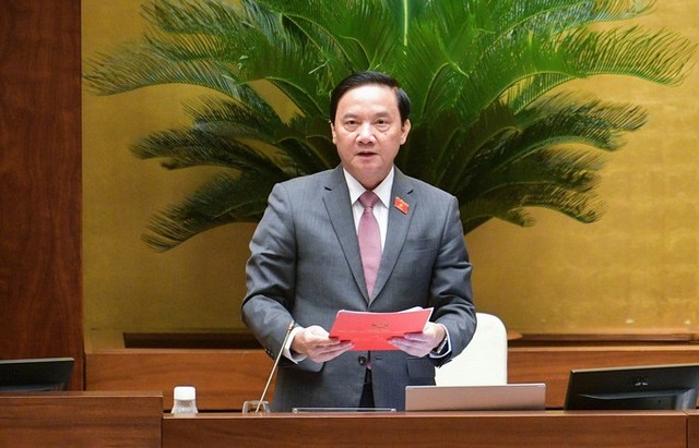 Phó chủ tịch Quốc hội Nguyễn Khắc Định