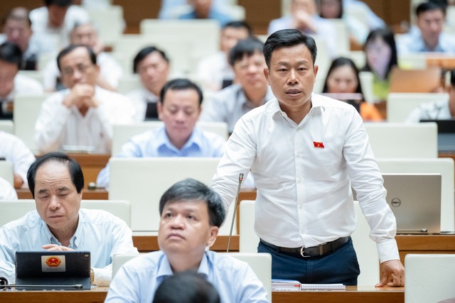 Đại biểu Lê Quân (đoàn Hà Nội)