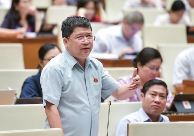Đại biểu Tạ Văn Hạ (Quảng Nam) đặt câu hỏi chất vấn Đại biểu Tạ Văn Hạ (Quảng Nam) đặt câu hỏi chất vấn