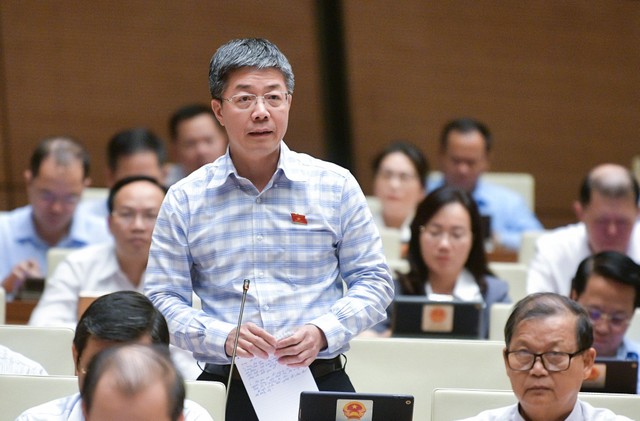 Đại biểu Nguyễn Mạnh Hùng (đoàn Cần Thơ) Đại biểu Nguyễn Mạnh Hùng (đoàn Cần Thơ)