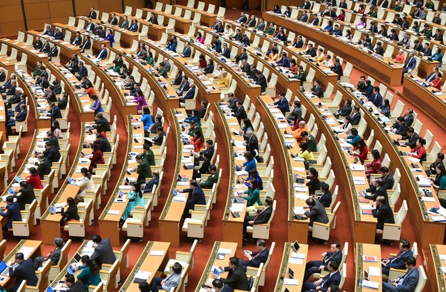 Phiên khai mạc Kỳ họp thứ 8 Quốc hội khoá XV sáng 21/10 Phiên khai mạc Kỳ họp thứ 8 Quốc hội khoá XV sáng 21/10