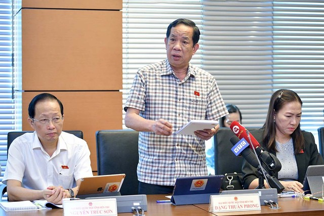 Đại biểu Đặng Thuần Phong (đoàn Bến Tre)