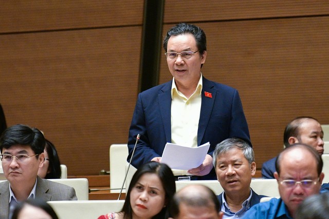 Đại biểu Hoàng Văn Cường (đoàn TP Hà Nội)