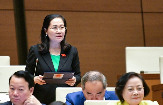 Đại biểu Nguyễn Thị Lệ (đoàn TP. Hồ Chí Minh) Đại biểu Nguyễn Thị Lệ (đoàn TP. Hồ Chí Minh)