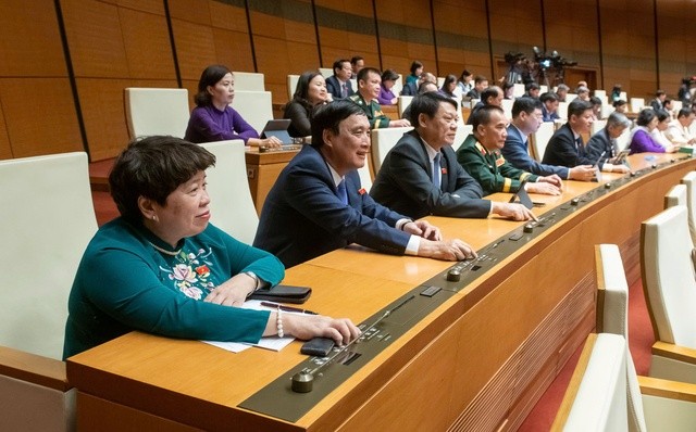 Các đại biểu biểu quyết thông qua Nghị quyết Kỳ họp thứ 8, Quốc hội khóa XV chiều 30/11 Các đại biểu biểu quyết thông qua Nghị quyết Kỳ họp thứ 8, Quốc hội khóa XV chiều 30/11