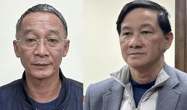 Ông Trần Văn Hiệp và ông Trần Đức Quận (Ảnh: Công an cung cấp) Ông Trần Văn Hiệp và ông Trần Đức Quận (Ảnh: Công an cung cấp)