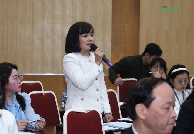 Bà Trịnh Thị Vân Anh, Vụ trưởng Vụ Tổ chức cán bộ (KBNN)