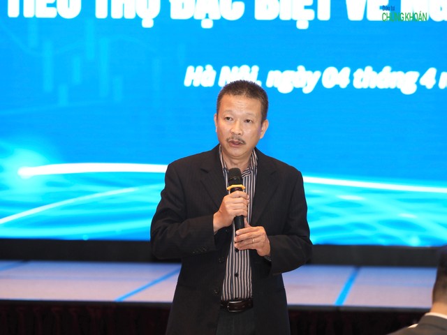 Ông Nguyễn Duy Hưng phát biểu tại Toạ đàm