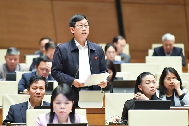 Đại biểu Nguyễn Hữu Thông (đoàn Lâm Đồng)