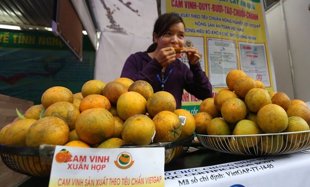 Sập gụ khảm trai giá hơn 1 tỷ đồng tại Hội chợ Nông sản  ảnh 8