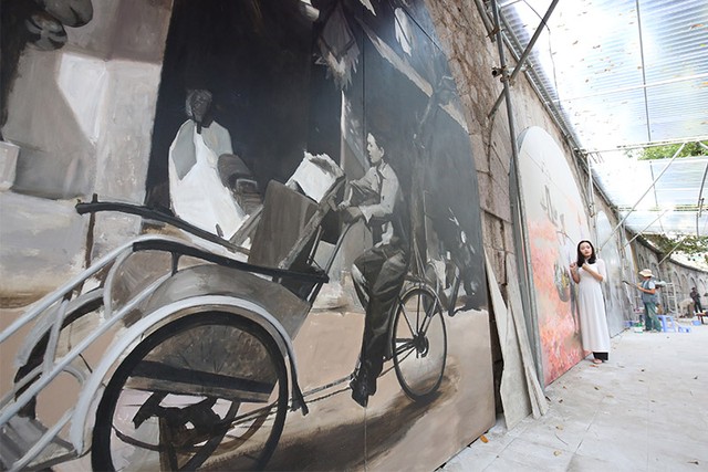 Phố cổ Hà Nội chuẩn bị có phố bích họa ảnh 10