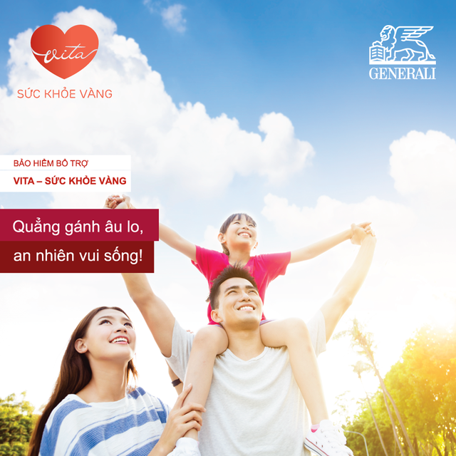 Generali Việt Nam ra mắt sản phẩm bảo hiểm Vita - Sức khỏe vàng ảnh 1 Generali Việt Nam ra mắt sản phẩm bảo hiểm Vita - Sức khỏe vàng ảnh 1