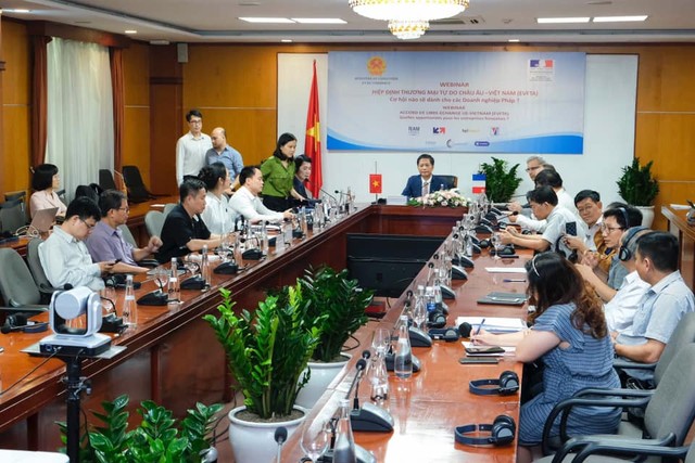 Doanh nghiệp Việt Nam và Pháp trao đổi cơ hội đầu tư - thương mại từ EVFTA ảnh 1 Doanh nghiệp Việt Nam và Pháp trao đổi cơ hội đầu tư - thương mại từ EVFTA ảnh 1