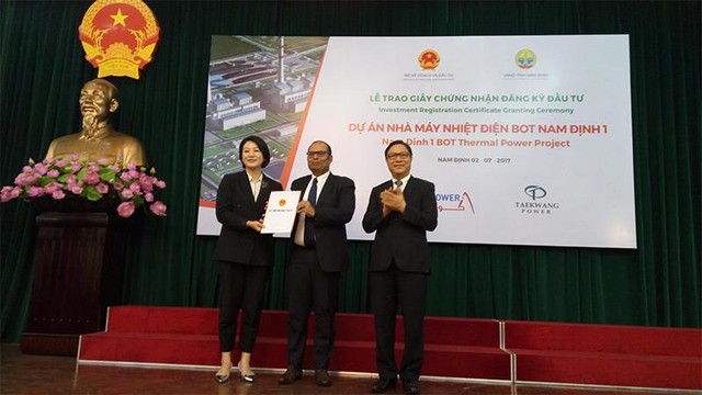 Nam Định đón dự án nhiệt điện “khủng” vốn hơn 2 tỷ USD ảnh 1 Nam Định đón dự án nhiệt điện “khủng” vốn hơn 2 tỷ USD ảnh 1
