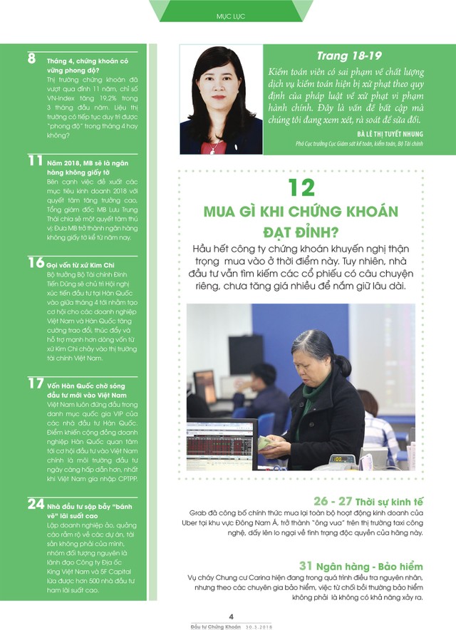 Đầu tư Chứng khoán số 39/2018 ảnh 1