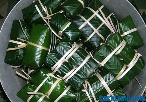 Cách gói bánh chưng bằng hình ảnh cực đơn giản ảnh 10