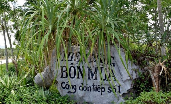 Cổng đón tiếp vào "Thiên đàng" bốn mùa tại Dự án Khu du lịch sinh thái Thiên Đàng Cổng đón tiếp vào "Thiên đàng" bốn mùa tại Dự án Khu du lịch sinh thái Thiên Đàng