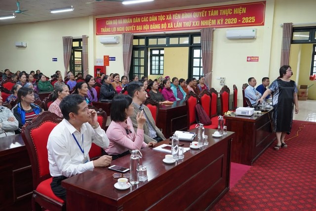 TS. Nguyễn Thu Thủy trao đổi với các đại biểu, học viên tại huyện Thạch Thất về phương thức làm du lịch cộng đồng, ngày 30/10. TS. Nguyễn Thu Thủy trao đổi với các đại biểu, học viên tại huyện Thạch Thất về phương thức làm du lịch cộng đồng, ngày 30/10.