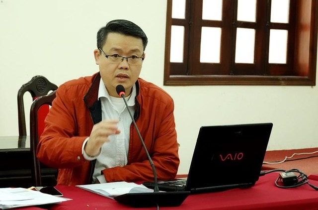 Ths. Đinh Xuân Nghiêm cho biết, hàm lượng khoa học và công nghệ cao trong sản phẩm nông nghiệp của Việt Nam rất thấp (Ảnh: Hồ Hạ)