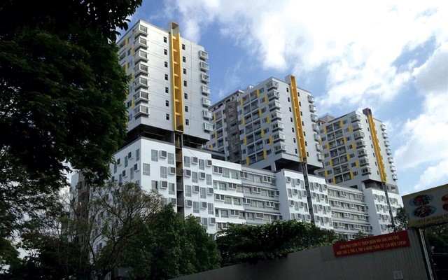 Dự án Charmington La Pointe - một chung cư sở hữu 50 năm tại TP.HCM. Ảnh: Trọng Tín Dự án Charmington La Pointe - một chung cư sở hữu 50 năm tại TP.HCM. Ảnh: Trọng Tín