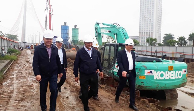 Đà Nẵng đầy nhanh tiến độ dự án nút giao thông cầu Trần Thị Lý.