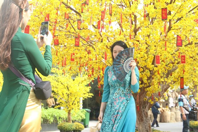 Khoảnh khắc Xuân về