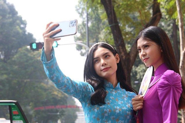 Chech-in trên đường Lê Duẩn