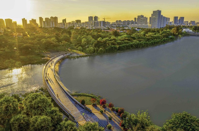 Thị trường 2021 tiếp tục những dự báo sáng sủa. Ảnh: Lê Toàn Thị trường 2021 tiếp tục những dự báo sáng sủa. Ảnh: Lê Toàn