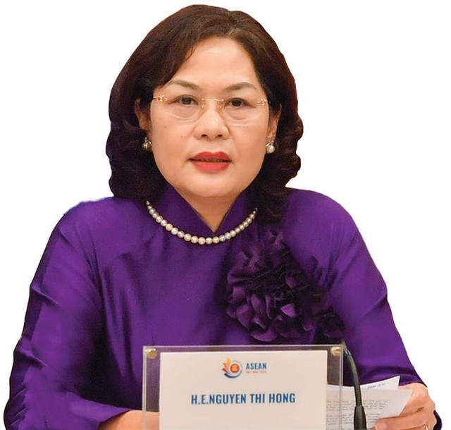 Bà Nguyễn Thị Hồng, Ủy viên Ban chấp hành Trung ương Đảng, Bí thư Ban cán sự Đảng, Thống đốc Ngân hàng Nhà nước Việt Nam Bà Nguyễn Thị Hồng, Ủy viên Ban chấp hành Trung ương Đảng, Bí thư Ban cán sự Đảng, Thống đốc Ngân hàng Nhà nước Việt Nam