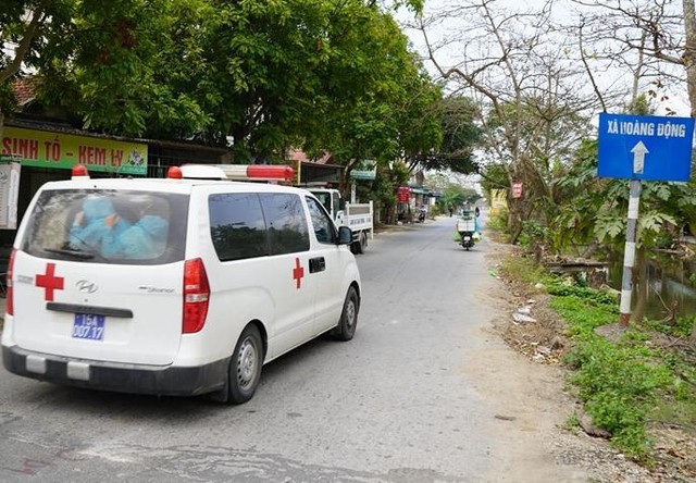 Phong tỏa, khoanh vùng xã Hoàng Động, huyện Thủy Nguyên để phòng chống dịch bệnh Phong tỏa, khoanh vùng xã Hoàng Động, huyện Thủy Nguyên để phòng chống dịch bệnh