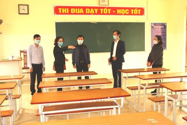 Sở GD&amp;ĐT Hải Dương kiểm tra công tác đảm bảo an toàn cho học sinh trước khi đi học trở lại