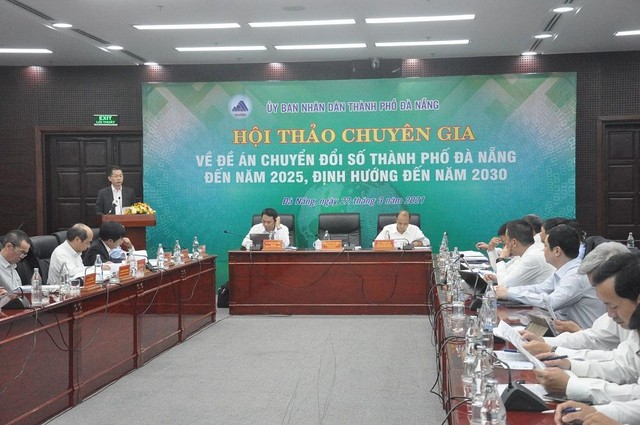 UBND TP. Đà Nẵng đã tổ chức Hội thảo Chuyên gia về Đề án chuyển đổi số.