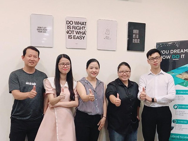 Nguyễn Thị Cẩm Vân và đội ngũ OSLA.