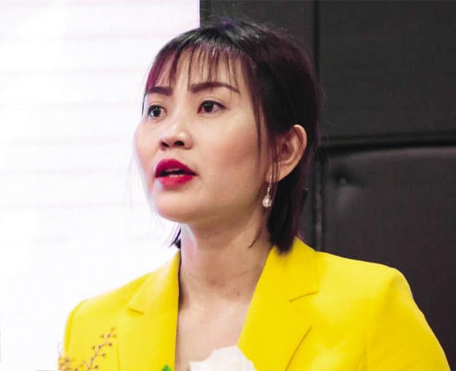 Bà Nguyễn Thị Huyền, Tổng giám đốc Công ty cổ phần Sản xuất và Xuất khẩu quế hồi Việt Nam (Vinasamex)